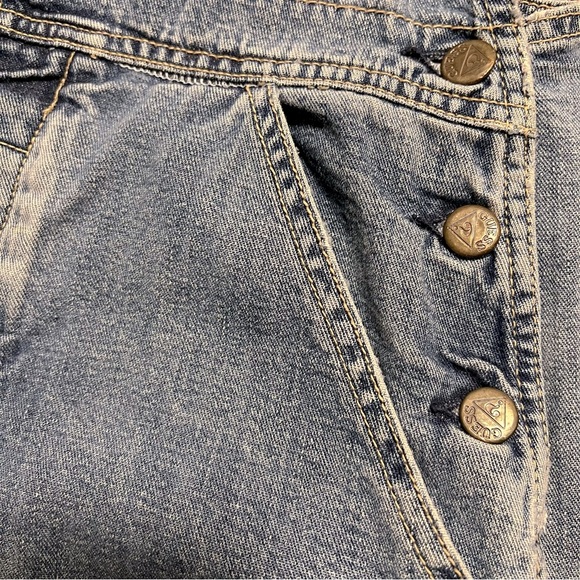 Guess Workwear True Vintage Denim overalls, made in USA, size M - Picture 4 of 16